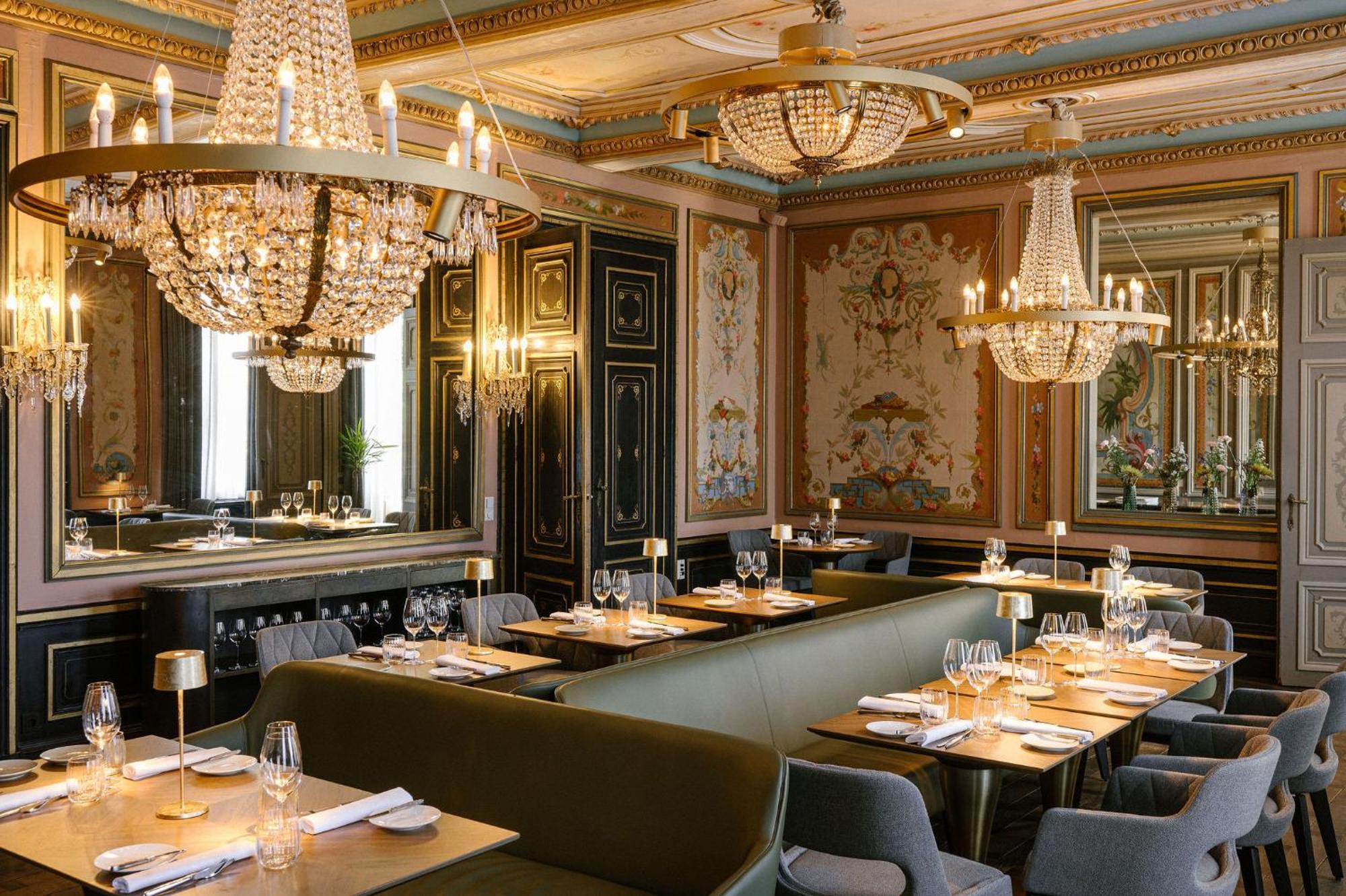Valkenburg aan de Geul Chateau St Gerlach - Oostwegel Collection, Member Of Relais And Chateaux מראה חיצוני תמונה The interior of the restaurant
